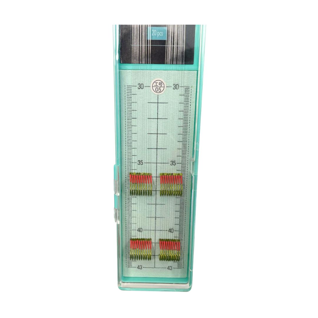 Boîte à bas de ligne avec 40 hameçons n°2 sans ardillon XinGuanDong