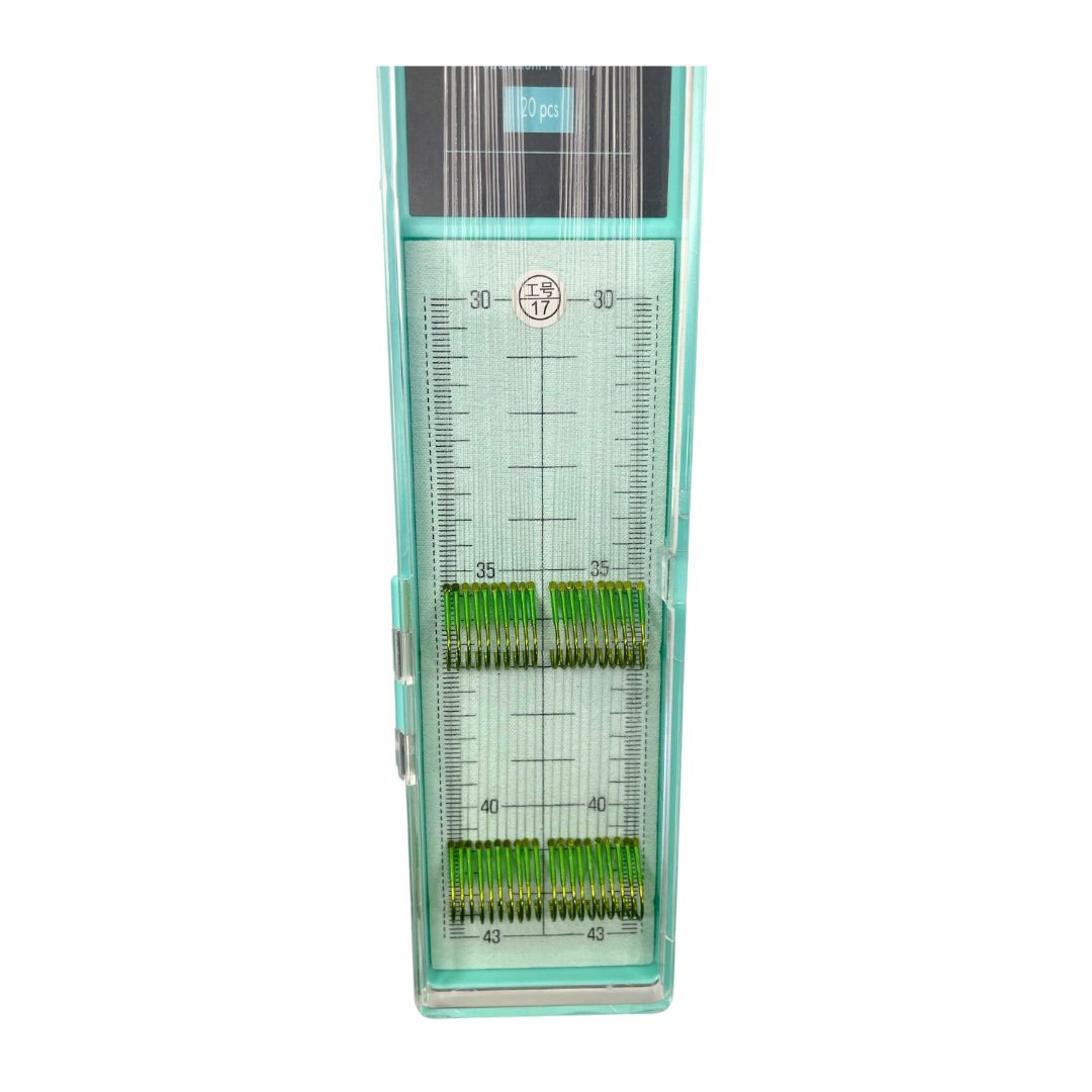 Boîte à bas de ligne avec 40 hameçons n°3 sans ardillon XinGuanDong