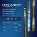 Canne à Pêche Télescopique En Fibre De Carbone 8m à 16m - Ultra Légère Pour Pêche En Étang/Rivière - 2