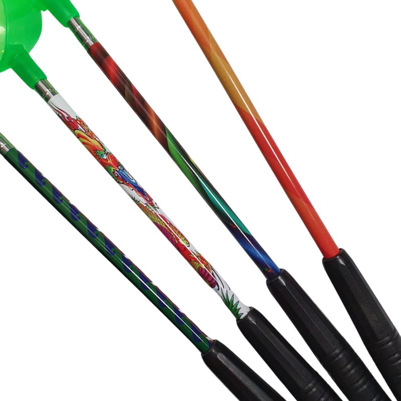 Cuillère télescopique de lancer d'amorces de pêche 84cm