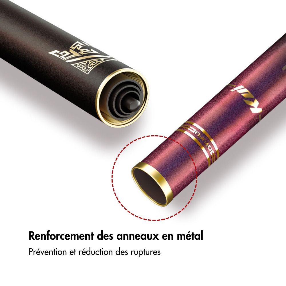 Canne au coup légère polyvalente - Série Violette II