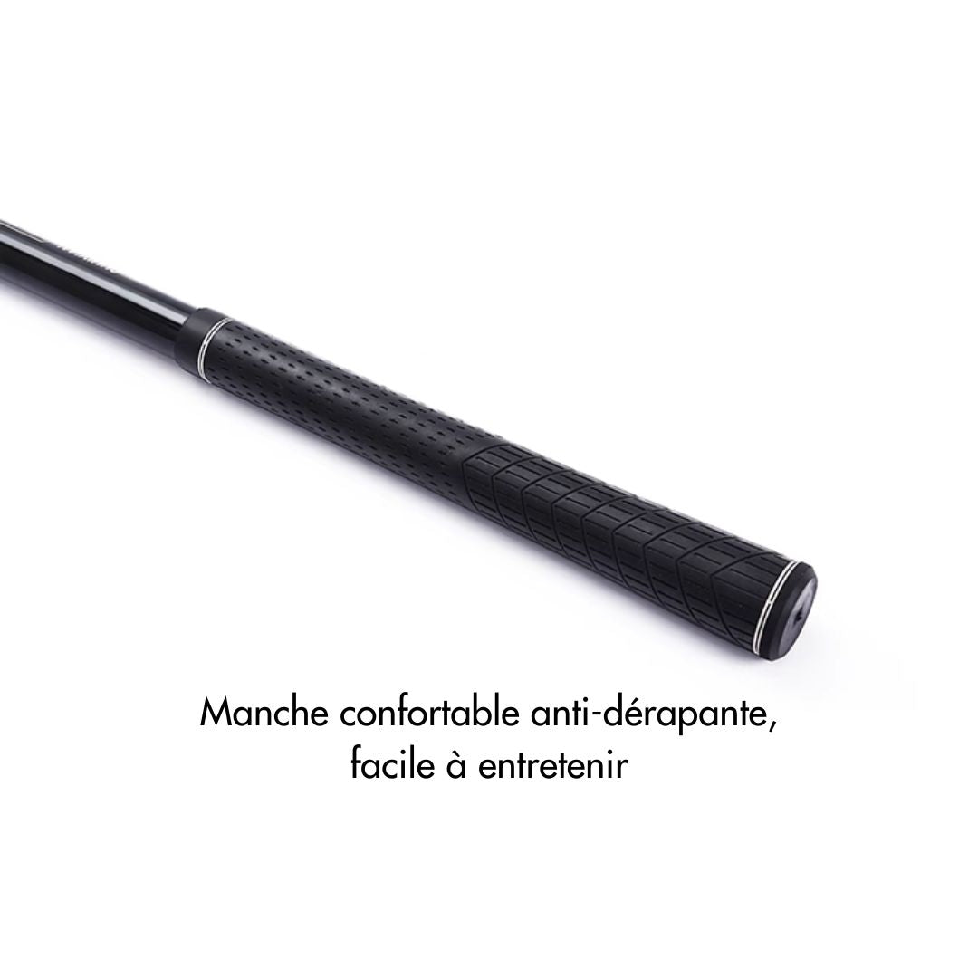 Manche d'épuisette téléscopique - Diam de vis : 8mm