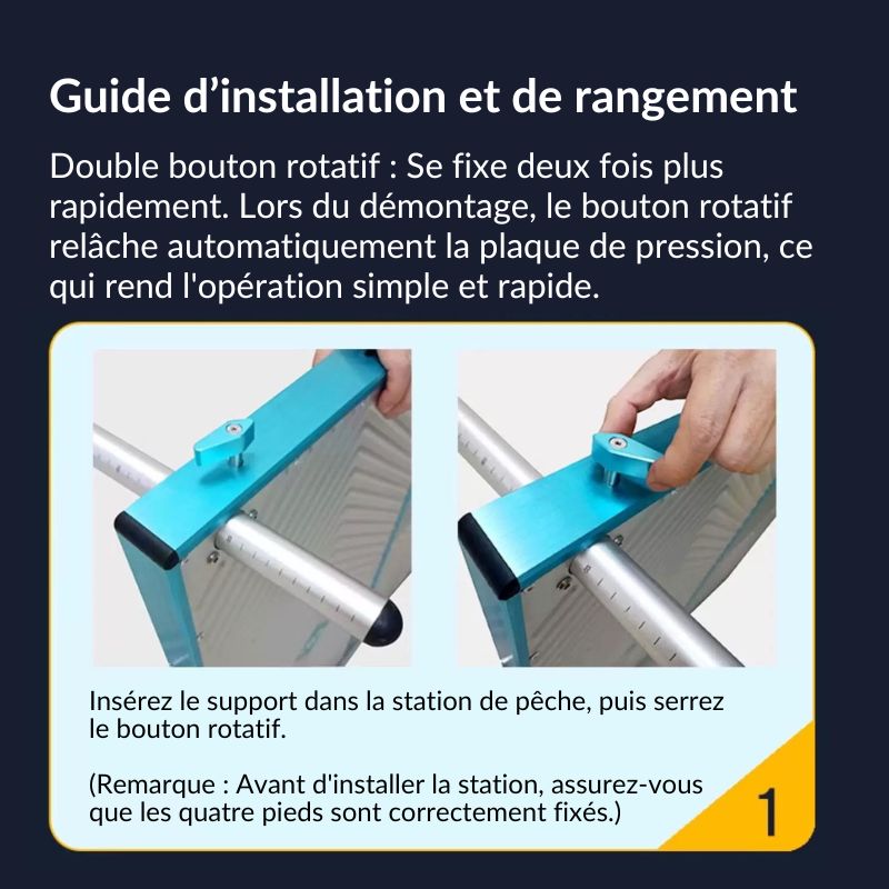 Plateforme de pêche Lai Fishing 90 x 100cm