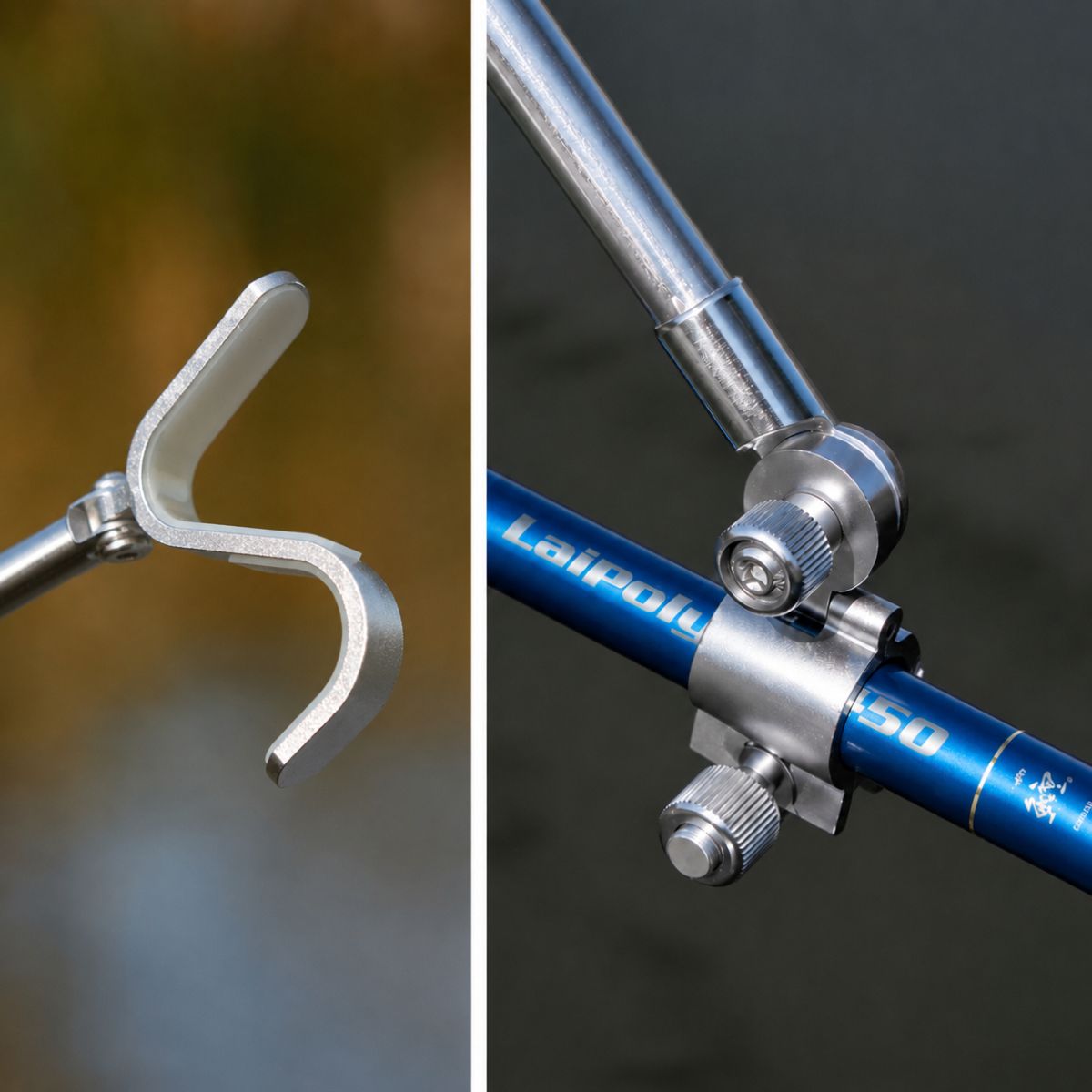 Support de canne télescopique 44cm en S