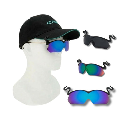 Kit Lunettes Polarisantes à Clipser et casquette
