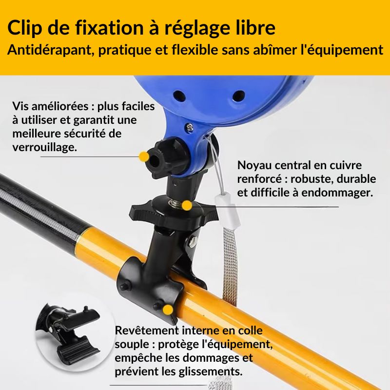 Dérouleur de securité 20M accroche pour canne
