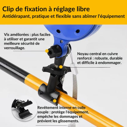 Dérouleur de securité 20M accroche pour canne