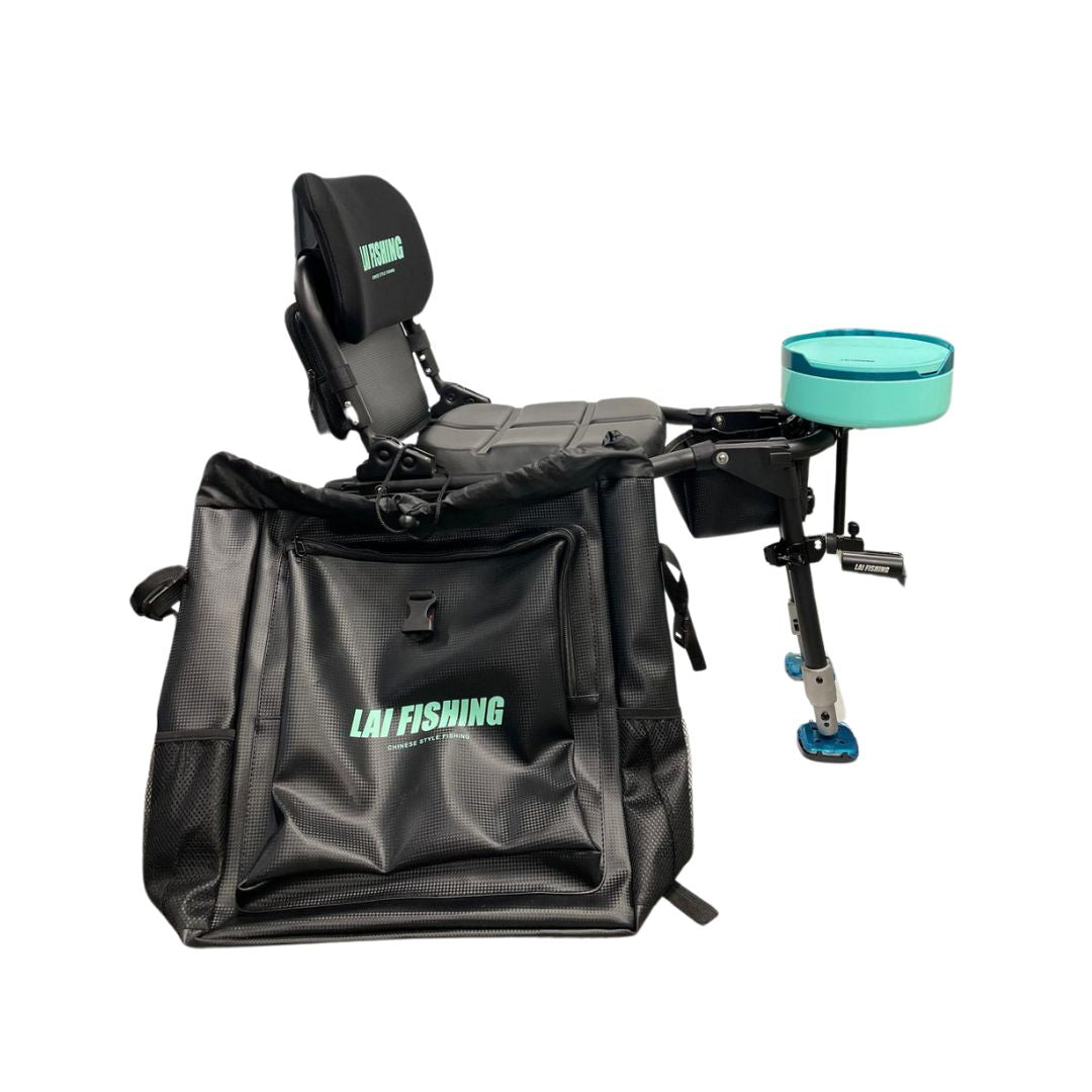 Chaise de pêche pliable Lai Fishing avec sac de transport