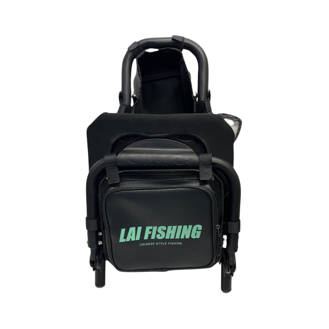 Chaise de pêche pliable Lai Fishing avec sac de transport