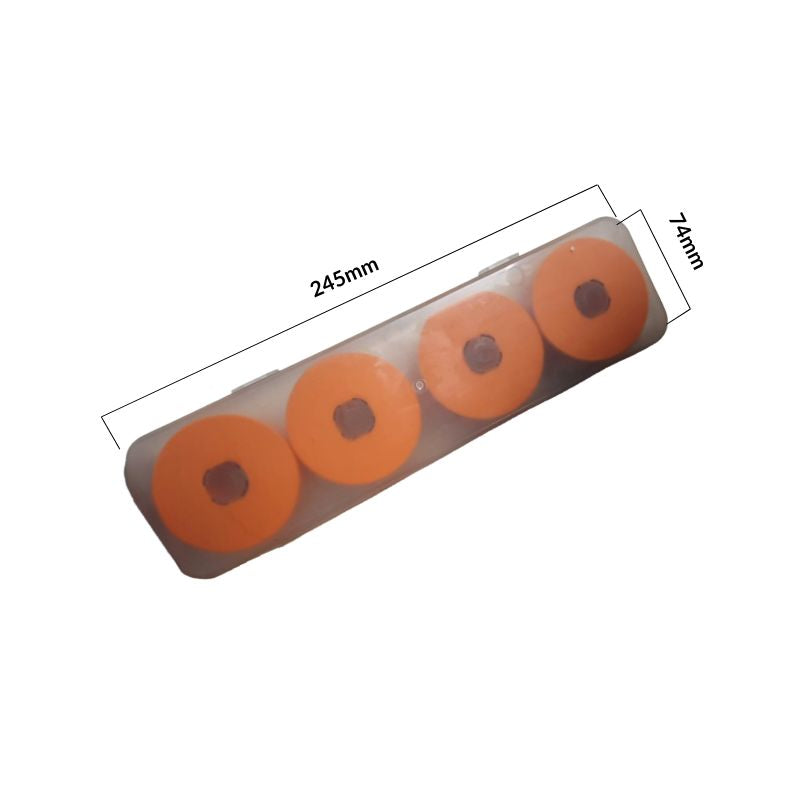 Boîte de rangement avec bobines plioirs