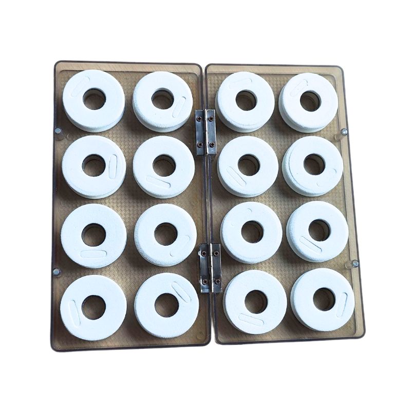 Boîte de rangement aimantée avec bobines plioirs de ligne