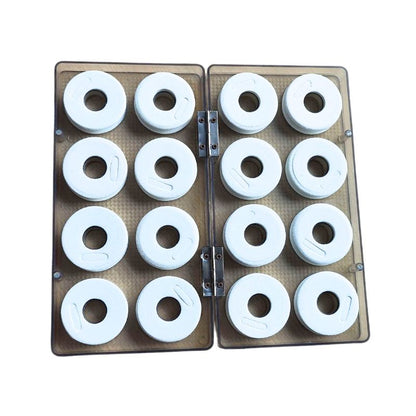 Boîte de rangement aimantée avec bobines plioirs de ligne