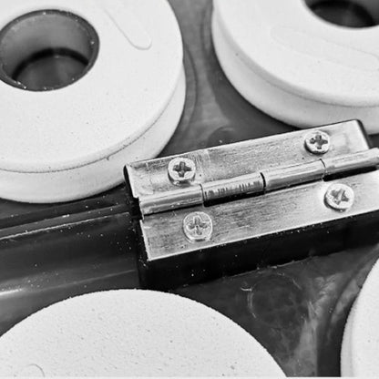 Boîte de rangement aimantée avec bobines plioirs de ligne