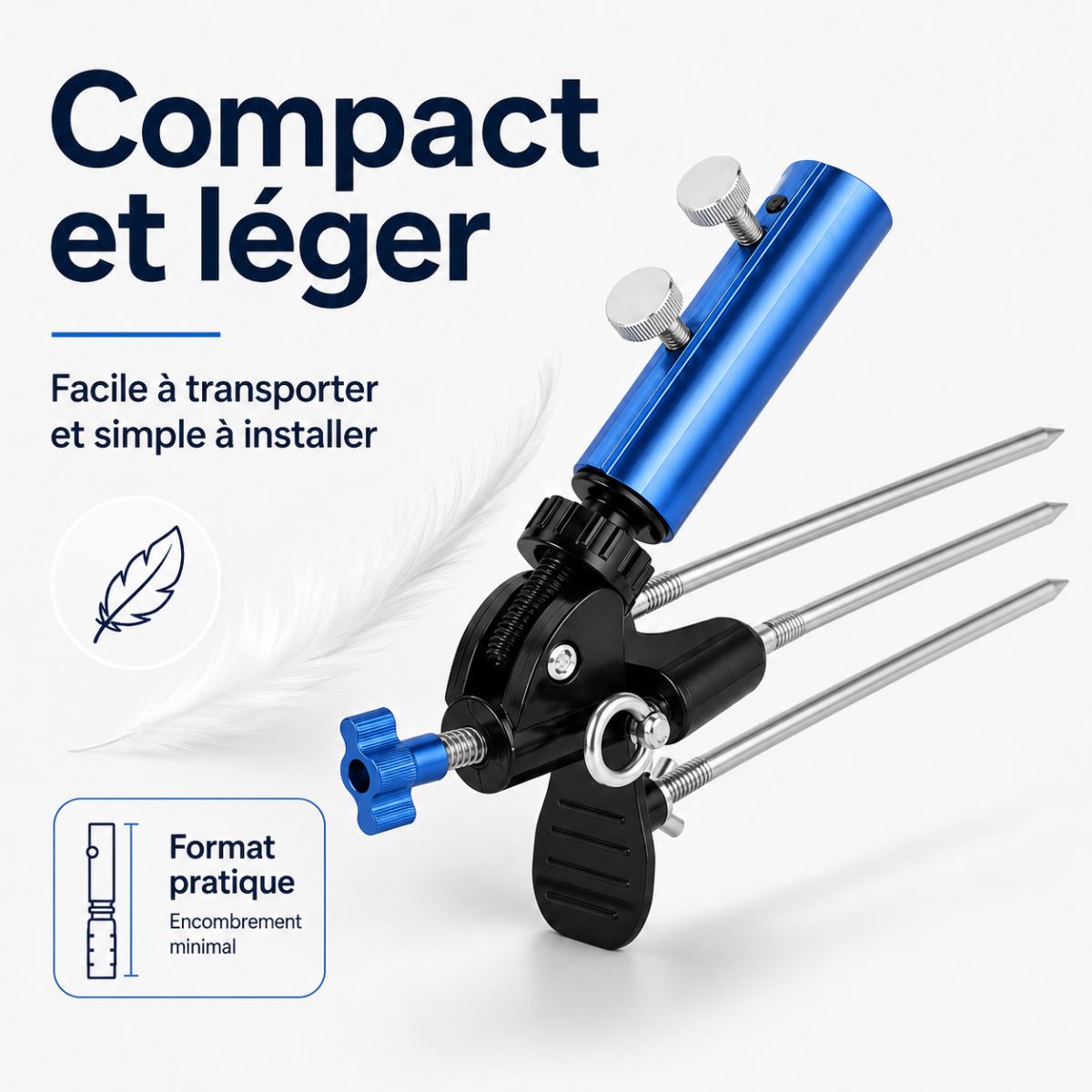 Support de canne à piquer
