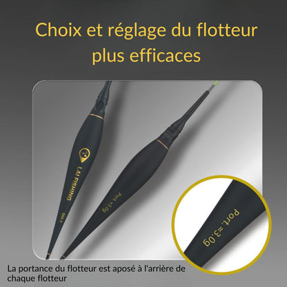 Flotteur Lumineux Lai Fishing Noir D-01