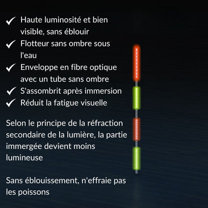 Flotteur Lumineux Lai Fishing Noir D-01