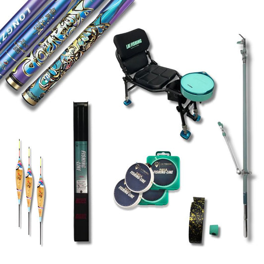 Kit de pêche au coup débutant Dragon avec chaise