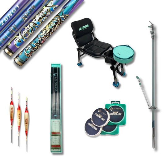 Kit de pêche au coup débutant Dragon avec chaise