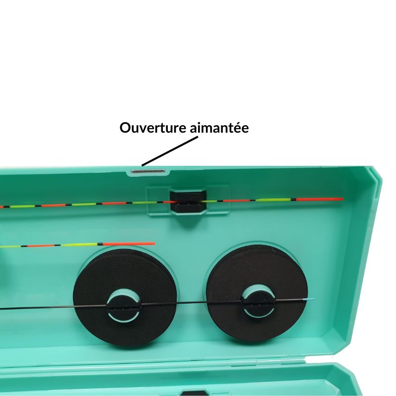 Boîte de rangement Lai Fishing pour flotteurs et de plioirs