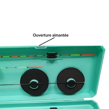 Boîte de rangement Lai Fishing pour flotteurs et de plioirs