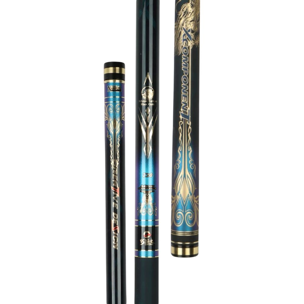 Canne à pêche chinoise Dragon x7 en carbone