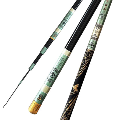 Canne à coup pour pêche à la chinoise - Série Vert Clair