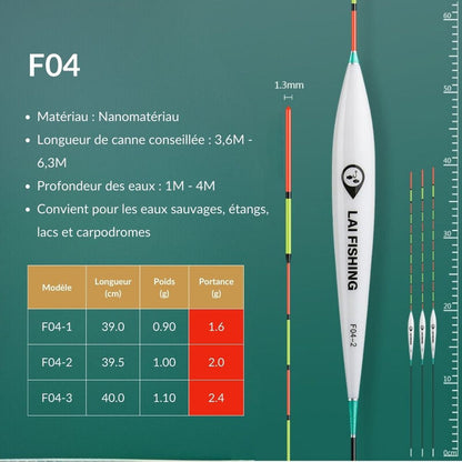 Kit de pêche au coup série violette II - 3.9m avec chaise