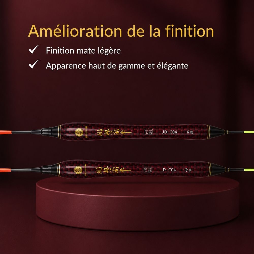 Flotteur Lumineux Lai Fishing Rouge et Noir