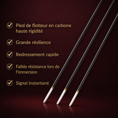 Flotteur Lumineux Lai Fishing Rouge et Noir