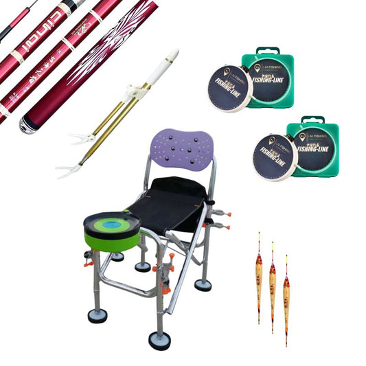 Kit de pêche au coup débutant Rouge - Essentiel