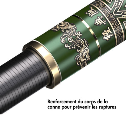 Canne à pêche au coup chinoise Azur K3 - Série Verte