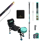 Kit de pêche au coup série violette II avec chaise